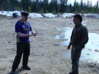 Фотографии Сеги и Трямы с видеокамеры