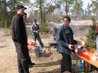 Фотографии Сеги и Трямы с фотоаппарата