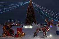 Новогодний город