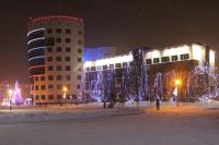 Новогодний город