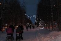 Новогодний город