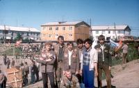 Студенты стройотряда "Фотон", июль 1986 г