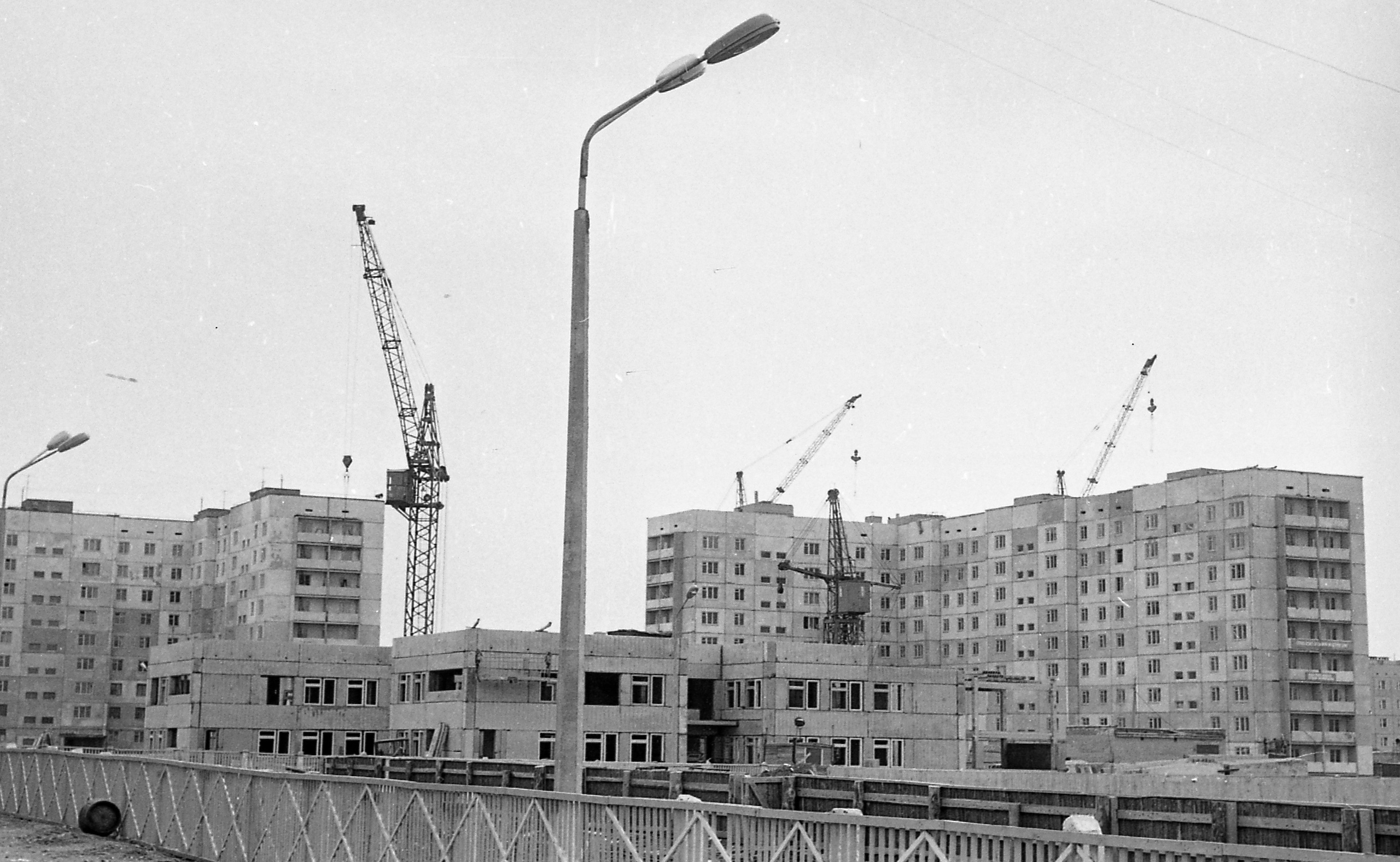 Строительство сада, домов по улице Молодежная