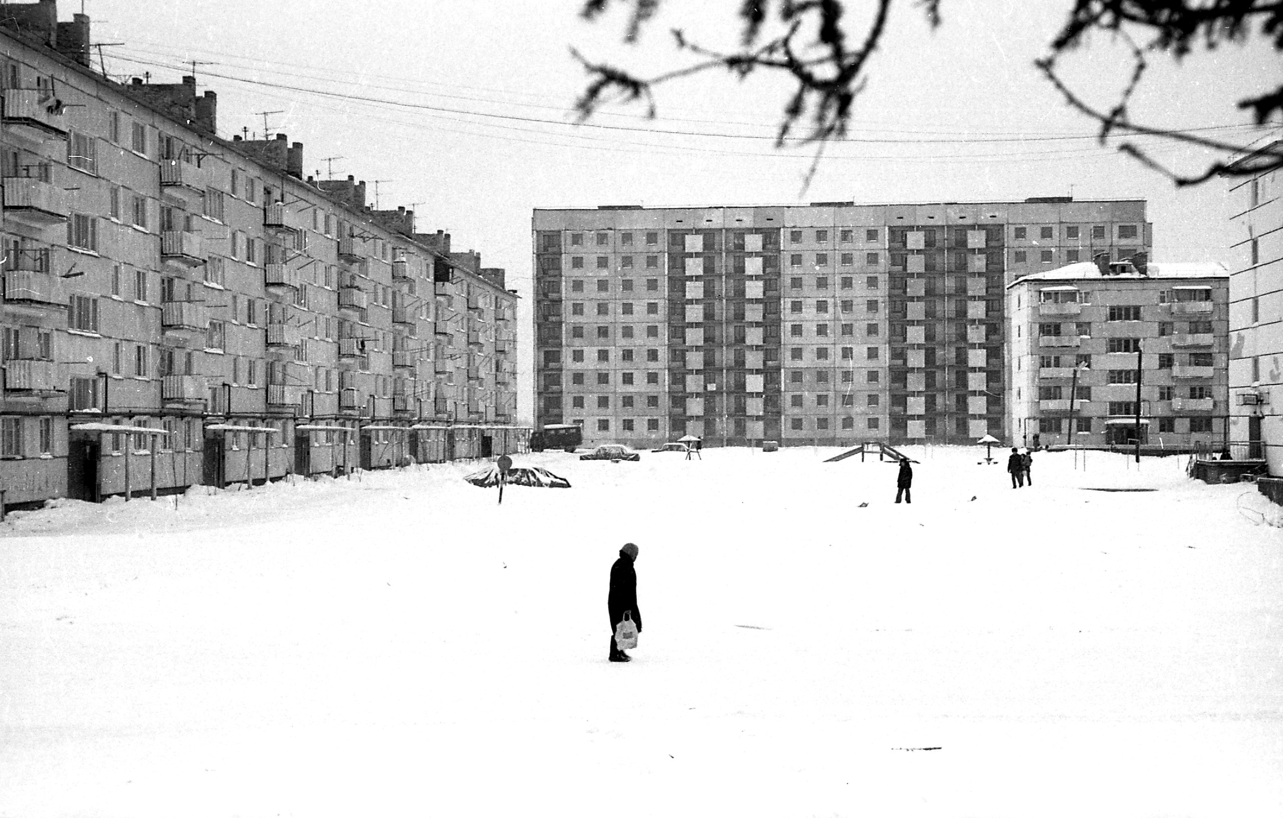 Первая девятиэтажка, 1980г.