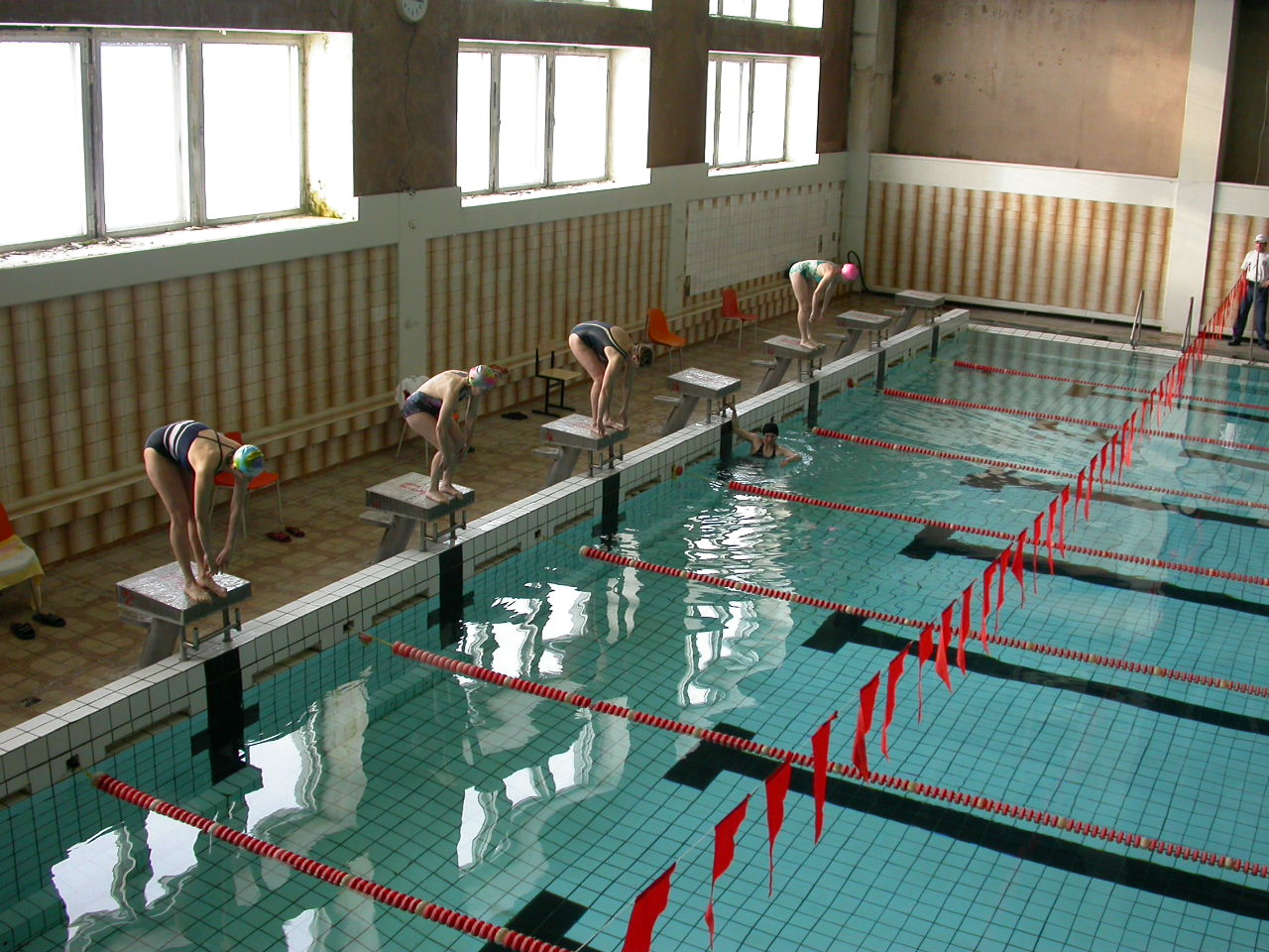 Спартакиада: соревнования по плаванию. Женщины. (foto G. K.)