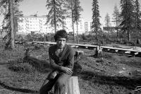 1976г. Деревянная дорожка через Нахаловку