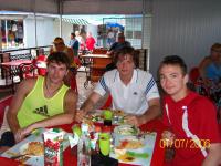 Ya , Andrey i Ruslan , leto 2006 , gdeto na more...